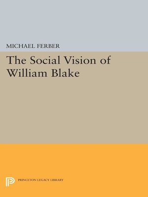 cover image of The Social Vision of William Blake